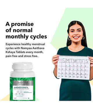 Namyaa Aarthava Kshaya- For Pcod And Pcos Tablet 60 Gm Pack of 1