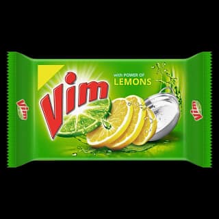 Vim Dishwash Bar - Lemon, 125 G