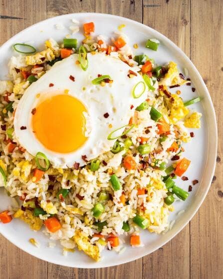 Egg fried rice