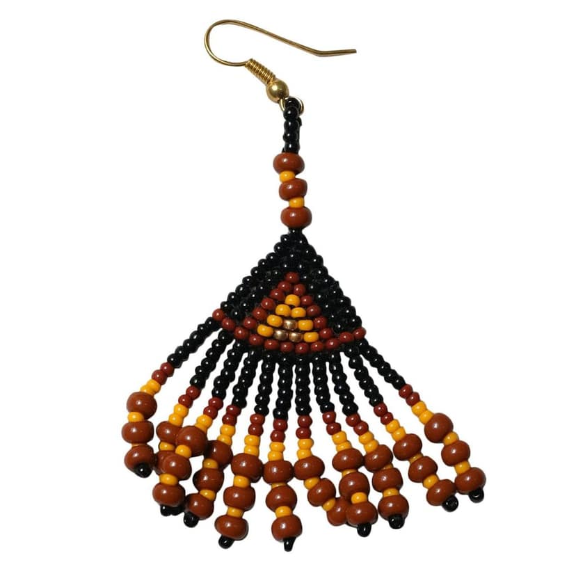 Garvi Gurjari (A Gujarat Govt Enterprise Black Beaded Choker Necklace Set for Women view 4