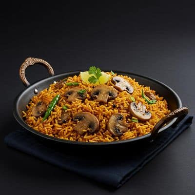 Mushroom Tawa Pulao