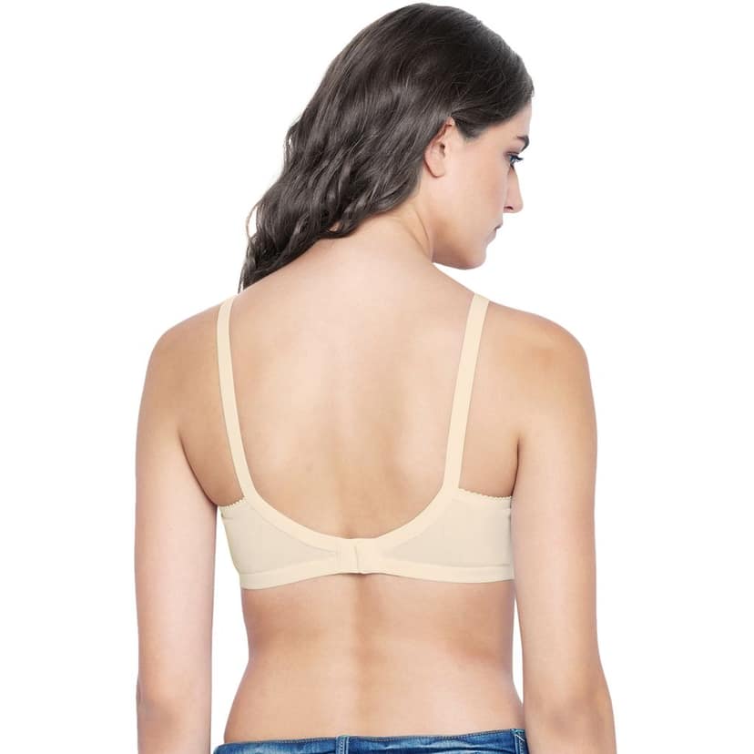 Bodycare Women Cotton Full Coverage Non Padded Regular Bra Pack - 2 E5539SW view 4
