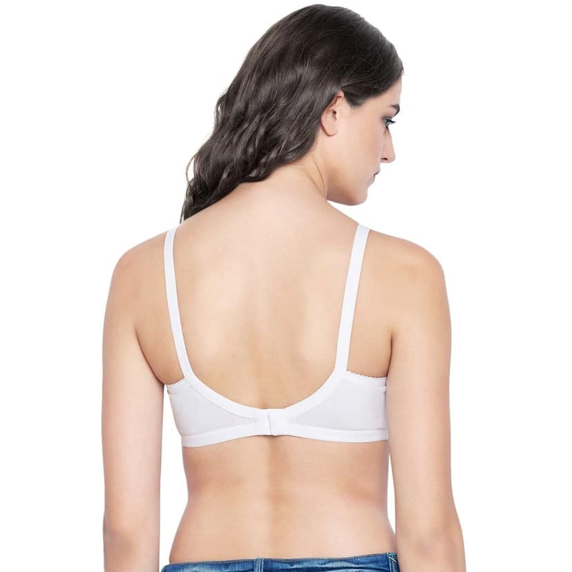 Bodycare Women Cotton Full Coverage Non Padded Regular Bra Pack - 2 E5539SW view 5