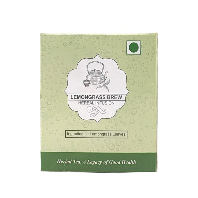 Lemongrass tea view 2