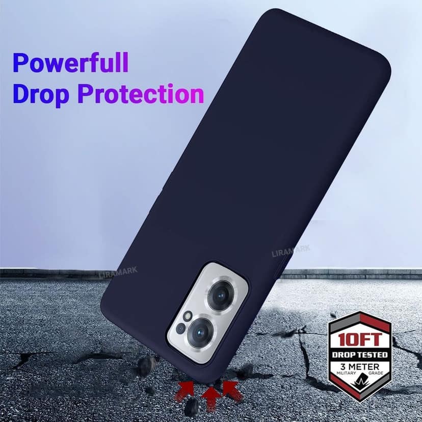 LIRAMARK Liquid Silicone Soft Back Cover Case for OnePlus Nord CE 2 5G / 1+Nord CE 2 5G view 6