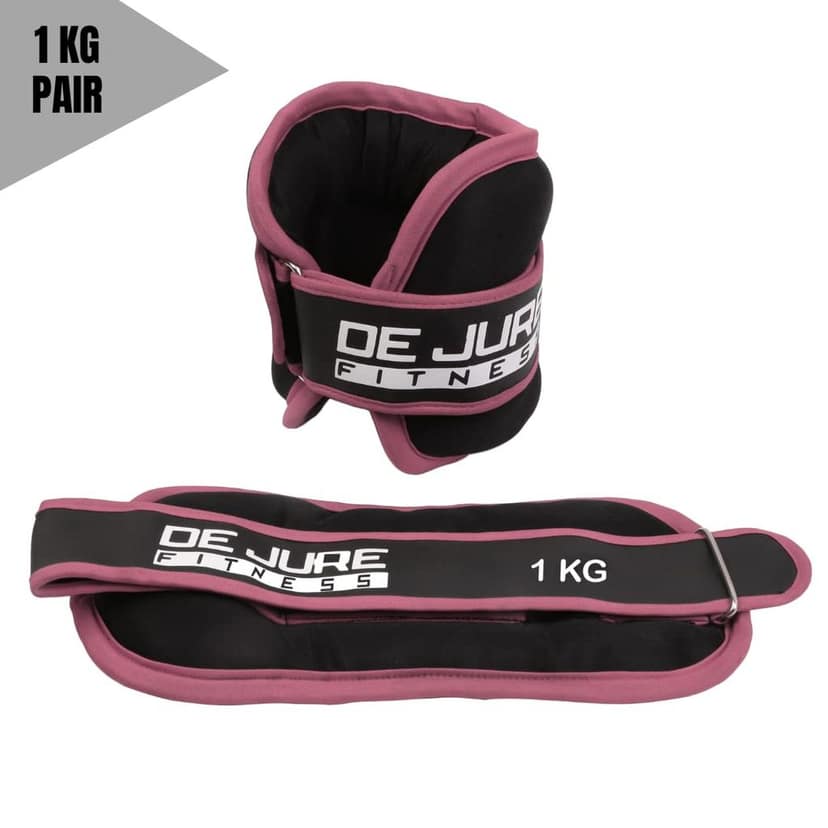 DE JURE FITNESS Ankle & Wrist Weight Set, Adjustable Strap view 2