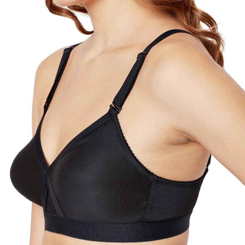 Bodycare 100% Cotton Non Padded Non wired Seamless Bra-Pack of 3 view 6