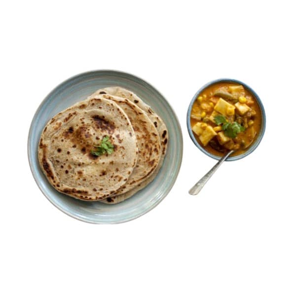 Parotta With Mushroom Curry