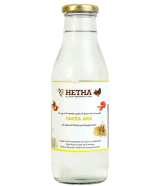 Takra Ark / Natural Calcium Supplement (Size - 500 ml) by HETHA