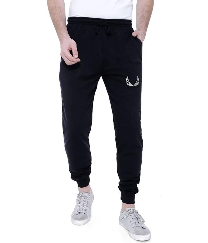 Neo Garments Black Cotton Blend Men's Joggers ( Pack of 1 )
