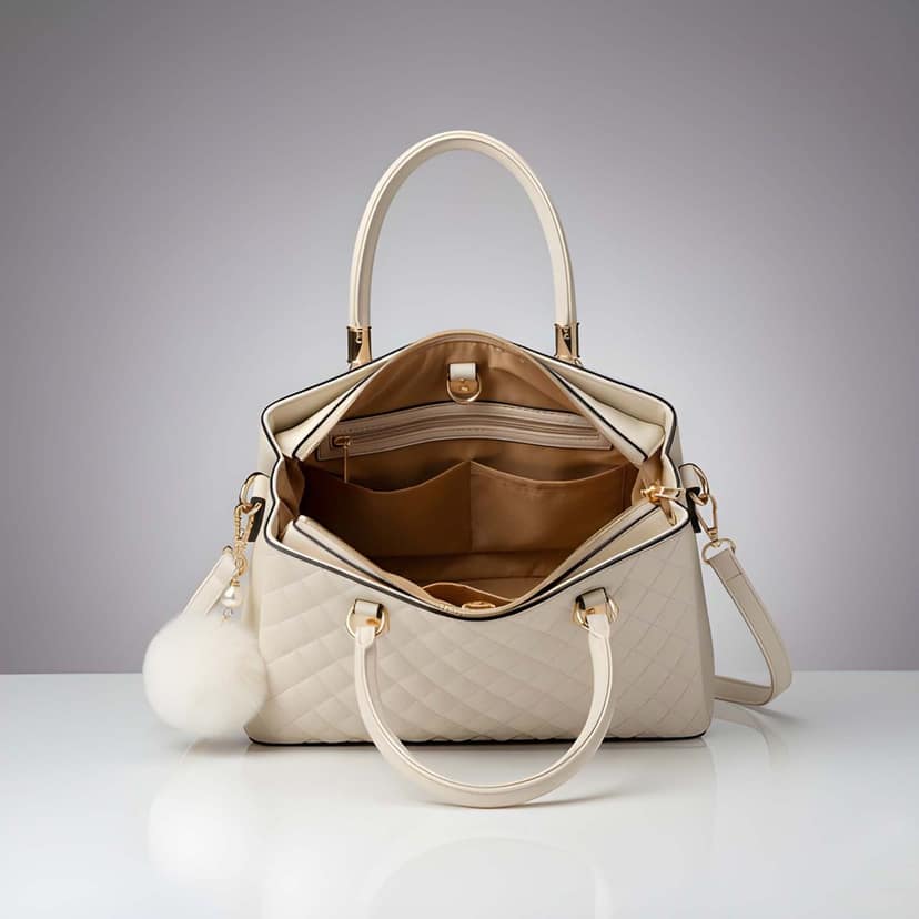 Latest Collection Women Faux Leather Handbag | Stylish Shoulder & Tote Bag | Durable Fashionable Purse for Work, Outings & Travel view 4