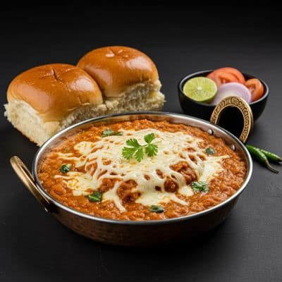 Double Cheese Pav Bhaji