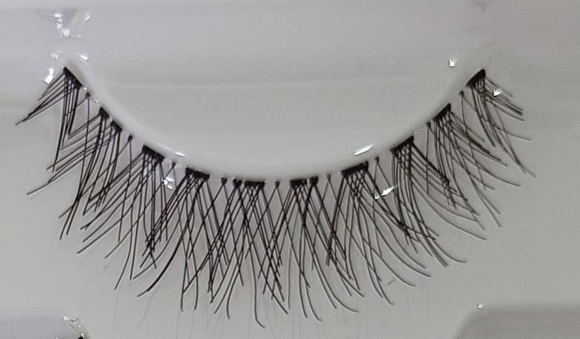 B.O.B.I Reusable Waterproof 12mm Synthetic Hair Natural Fluffy Wispy Long CC Volume Eyelashes - 5 Pair view 2