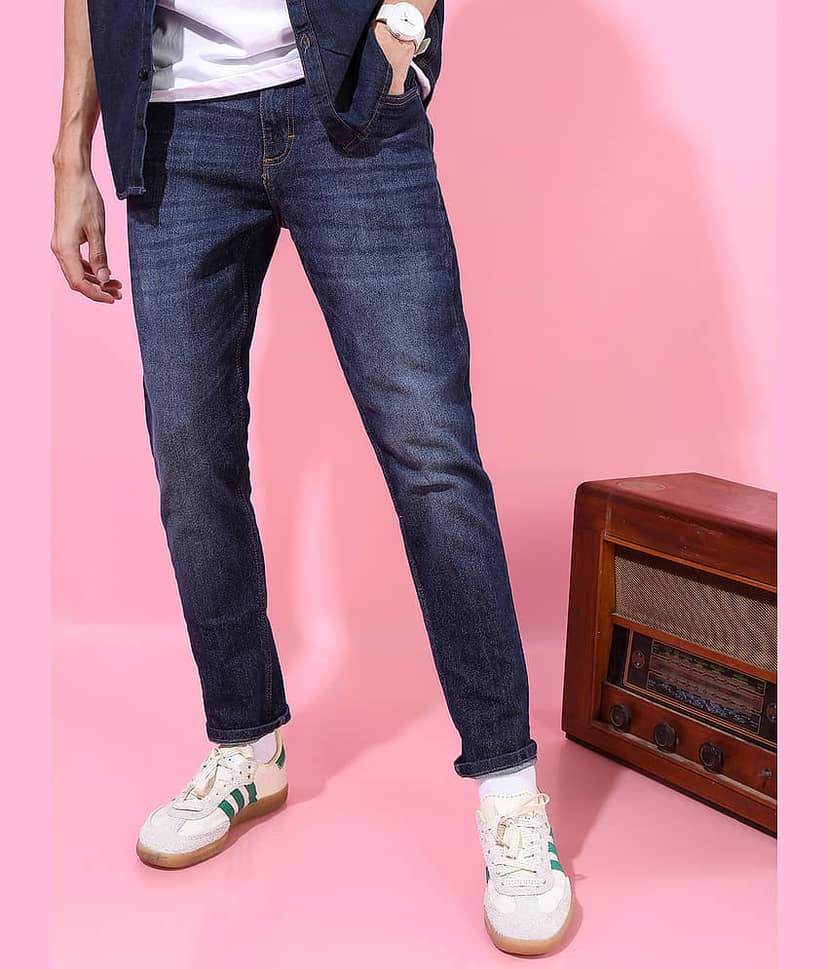Highlander Men's Jeans - Blue ( Pack of 1 )