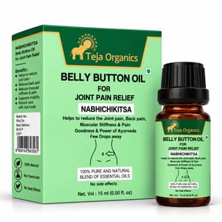Belly Button Oil for Joint Pain Relief 15 ml | Nabhi Oil Herbal Blend | Supports Joint Comfort | Flexibility & Mobility | Relaxation