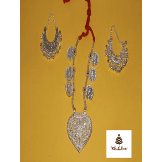 Kashmiri Jewellery Silver Color Mini Set