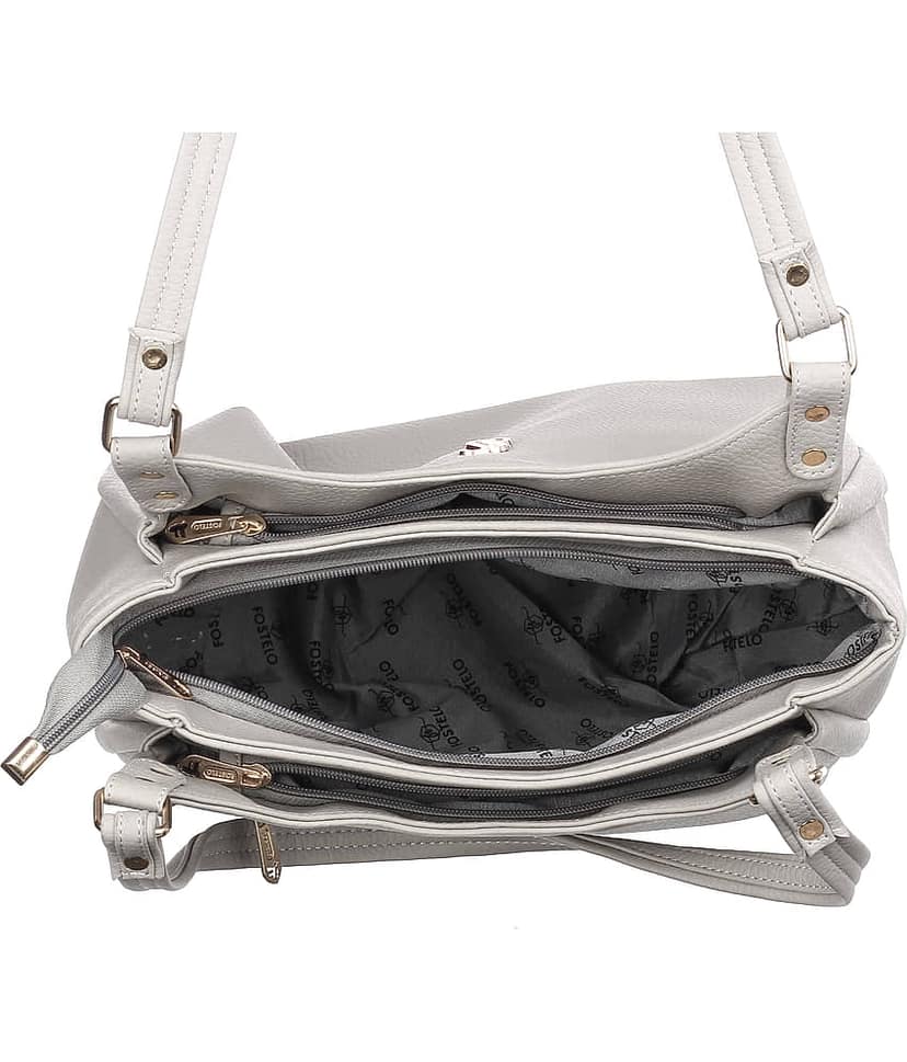 Fostelo Shoulder Bag PU Set of 1 ( Grey ) view 2