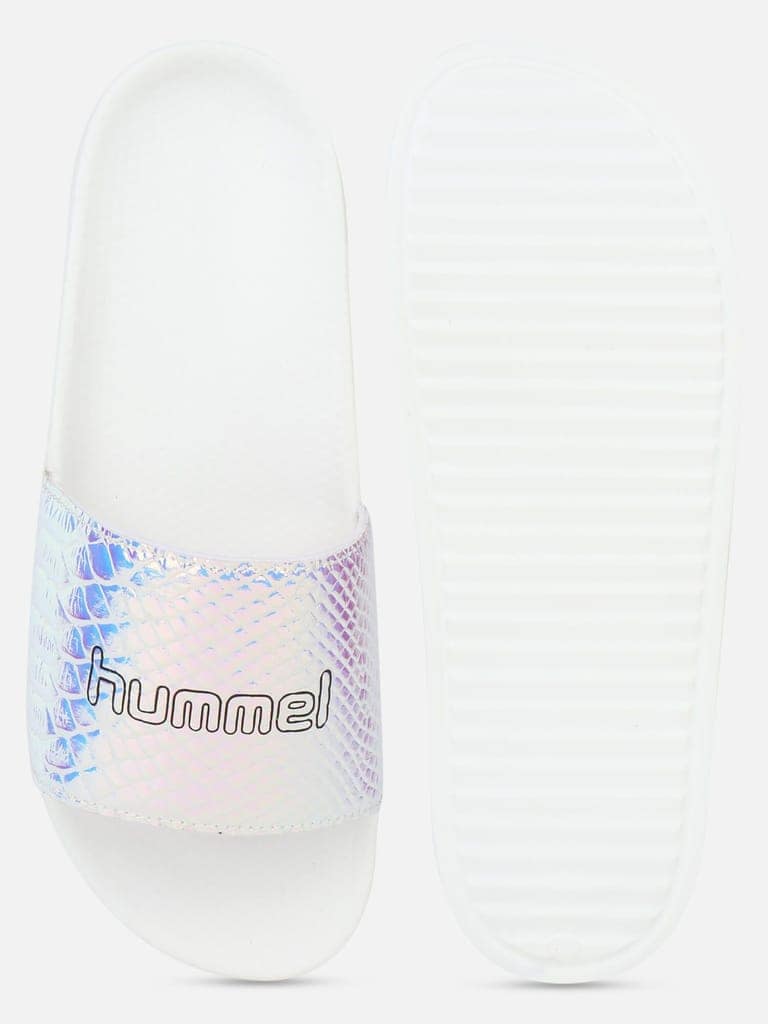 Lumi Women White Slides view 8