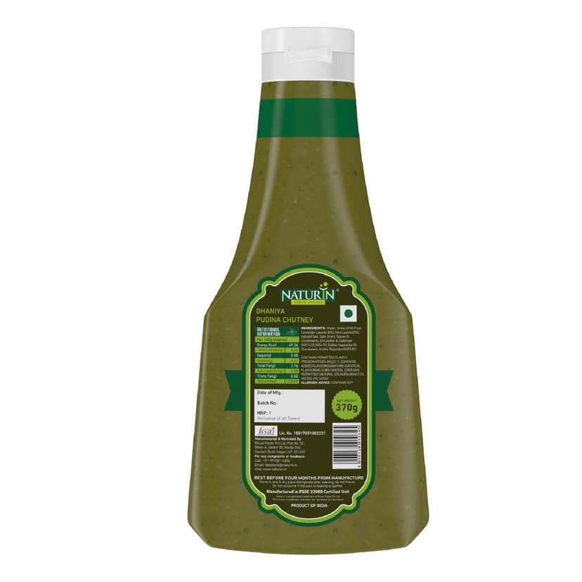 Naturin Dhaniya Pudina Chutney (Green Chatni) view 7