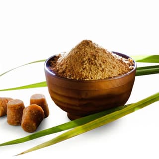 Samruddhi Jaggery Powder - 1 kg - One plastic pouch of Jaggery Powder