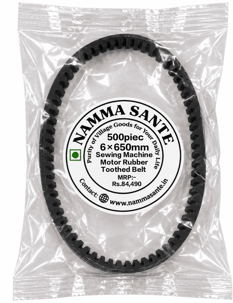 6×650mm Sewing Machine Motor Rubber Toothed Belt view 4