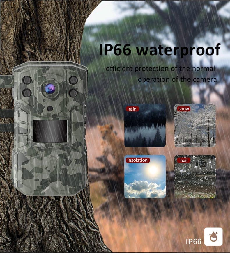 AUSHA 4G LTE Trail Camera | Live Streaming 2K Video, 14MP Photos, No-Glow Night Vision & App Control view 10
