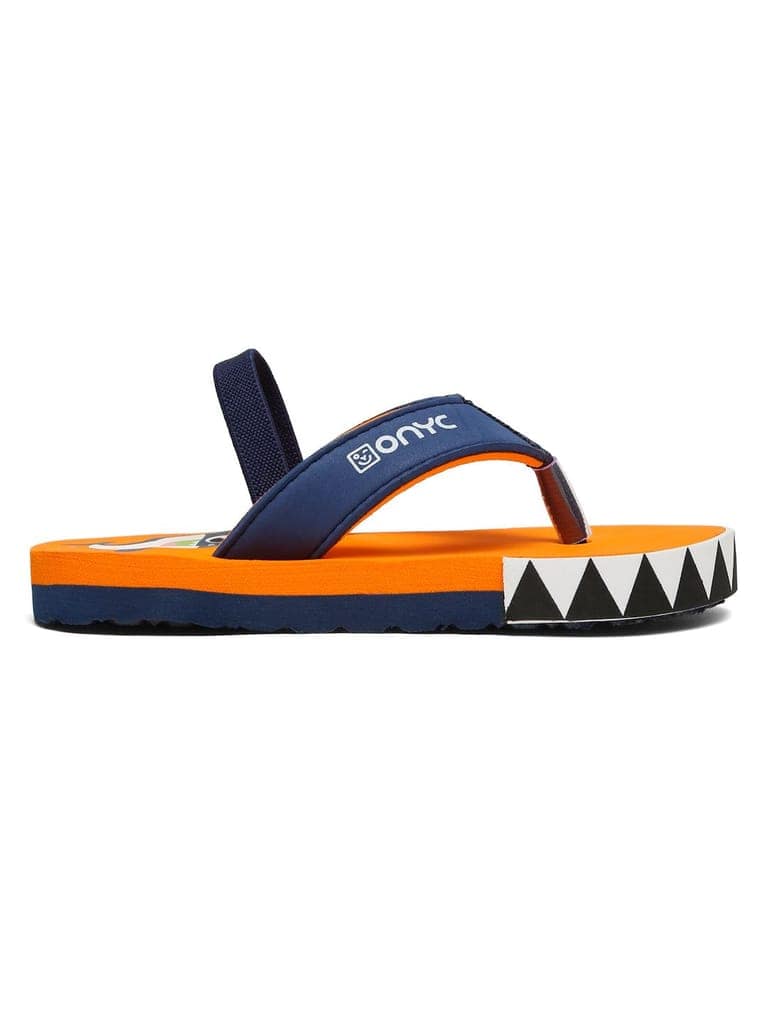 Premium Shark Flip-flops With Adjustable BackSupport - Orange (Unisex) view 4