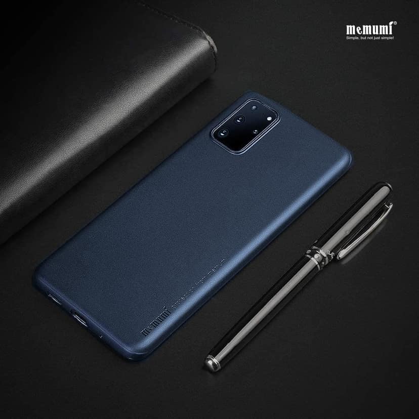 Memumi Slim Series Ultra Thin 0.3mm Back Cover Case for Samsung Galaxy S20 Plus - Blue (6.7") view 6
