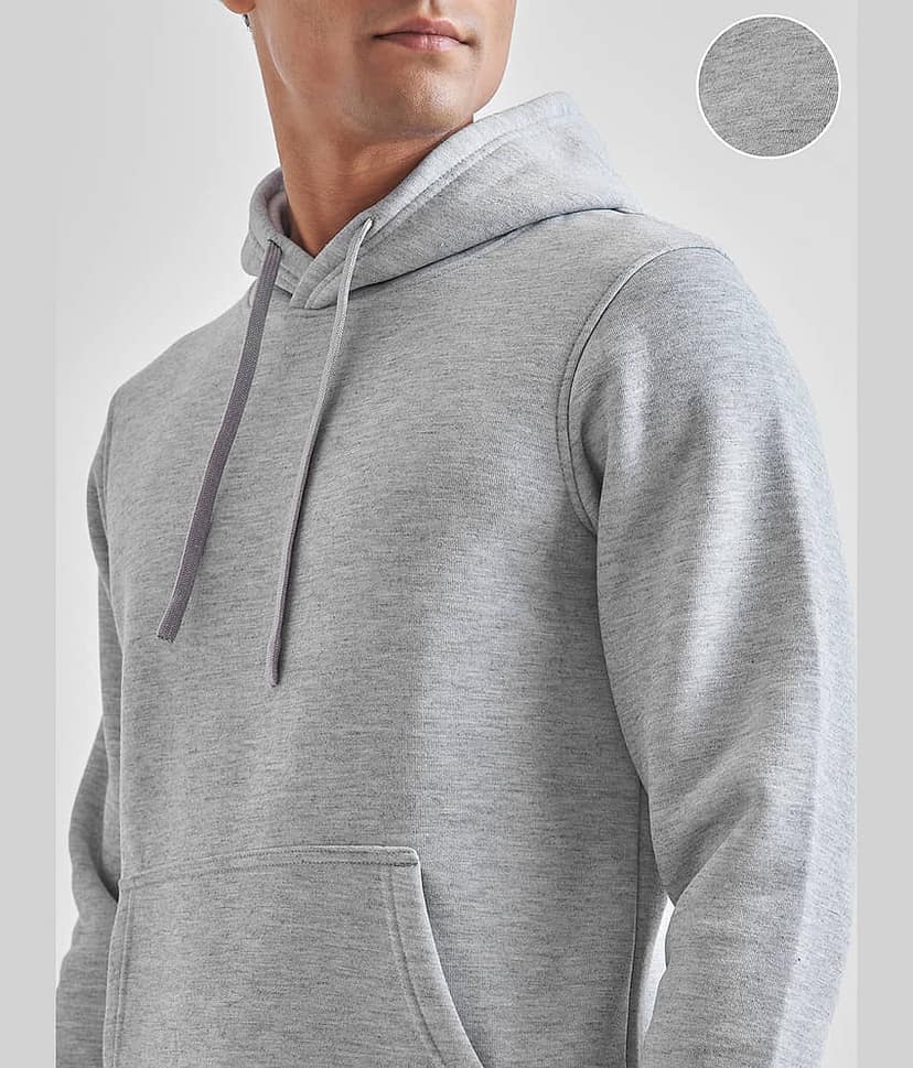 Highlander Polyester Hooded Men's Sweatshirt - Grey ( Pack of 1 ) view 5
