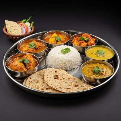 Chicken Thali