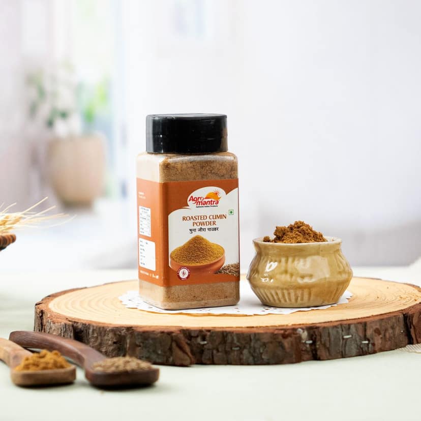 Agro Mantra Roasted Cumin Powder 100g | Authentic Indian Flavor | Sourced from Gujarat | Aromatic & Smoky Spice | Ideal for Curries, Dals & Stir-Fries | Vegetarian Spice view 6