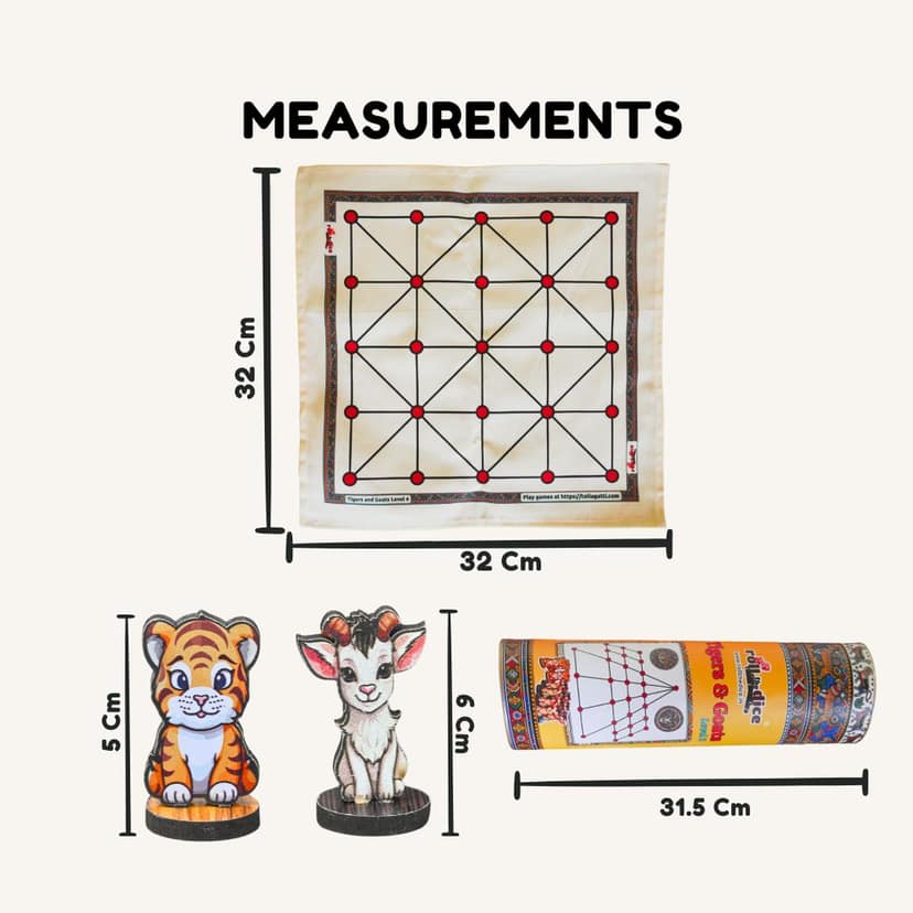 Classic Aadu Huli Level 4 Board Game view 2