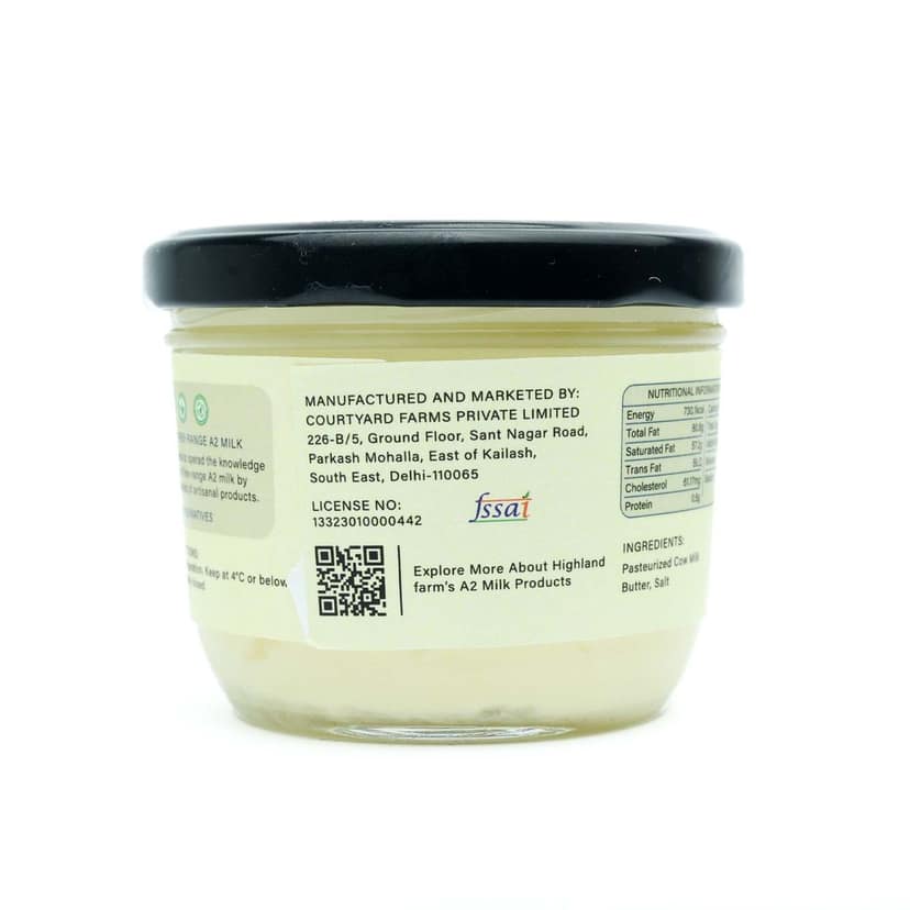 A2 Salted Yellow Butter 200G view 4