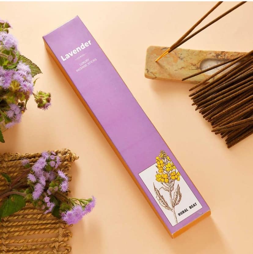 Rural Beat Lavender Incense Sticks