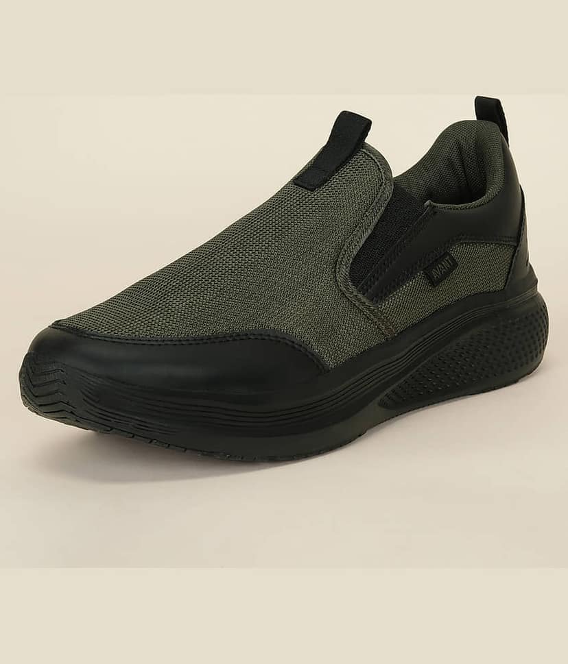 Avant PaceWalk Olive Men's Sports Running Shoes view 3