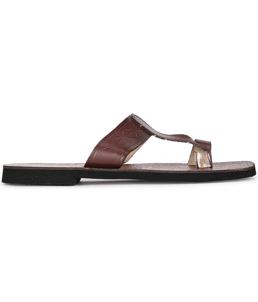 Bata - Brown Men's Sandals view 2