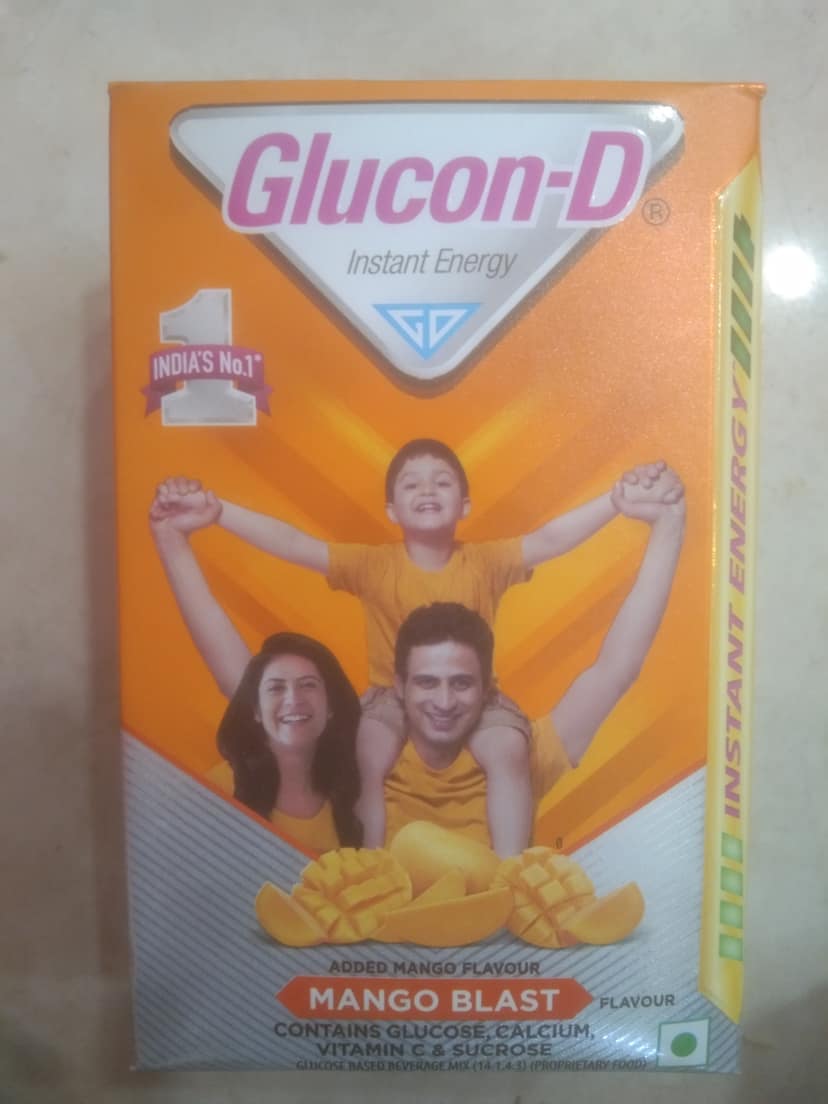 Glucon d mango blast 450g