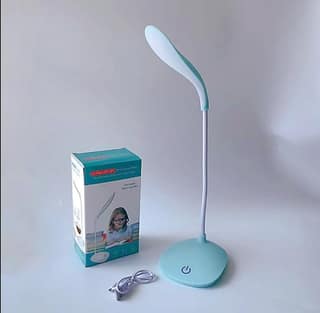 LED Study Table Lamp | Flexible Neck Adjustable Desk Lamp for Reading, Study & Office