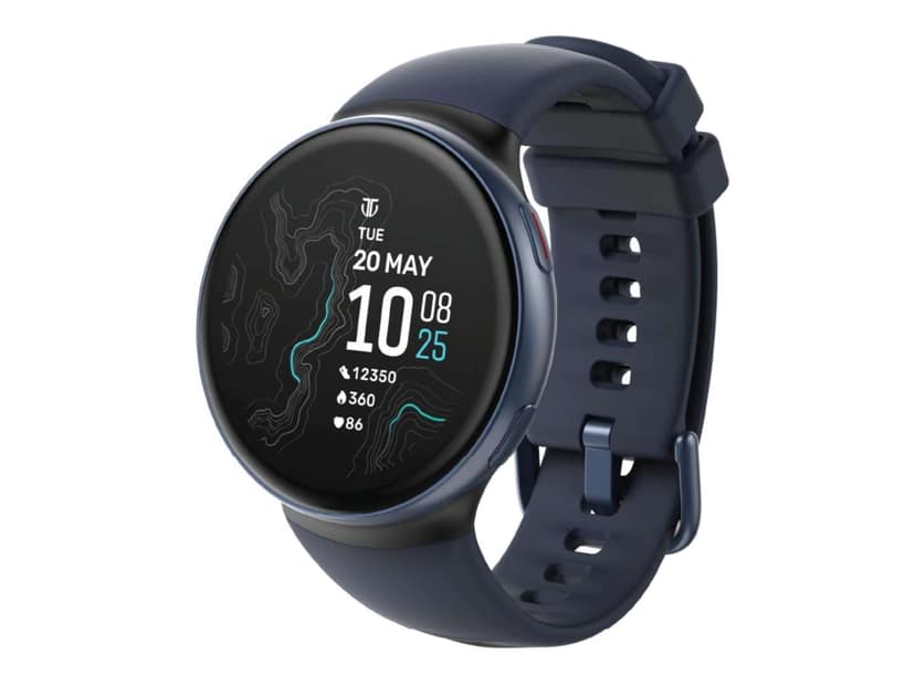 Titan Celestor Swift Smart Watch 1.32" AMOLED Display, Advanced Badminton Mode, Training Load & Readiness, Built-in GPS with Advanced Running Mode - Blue