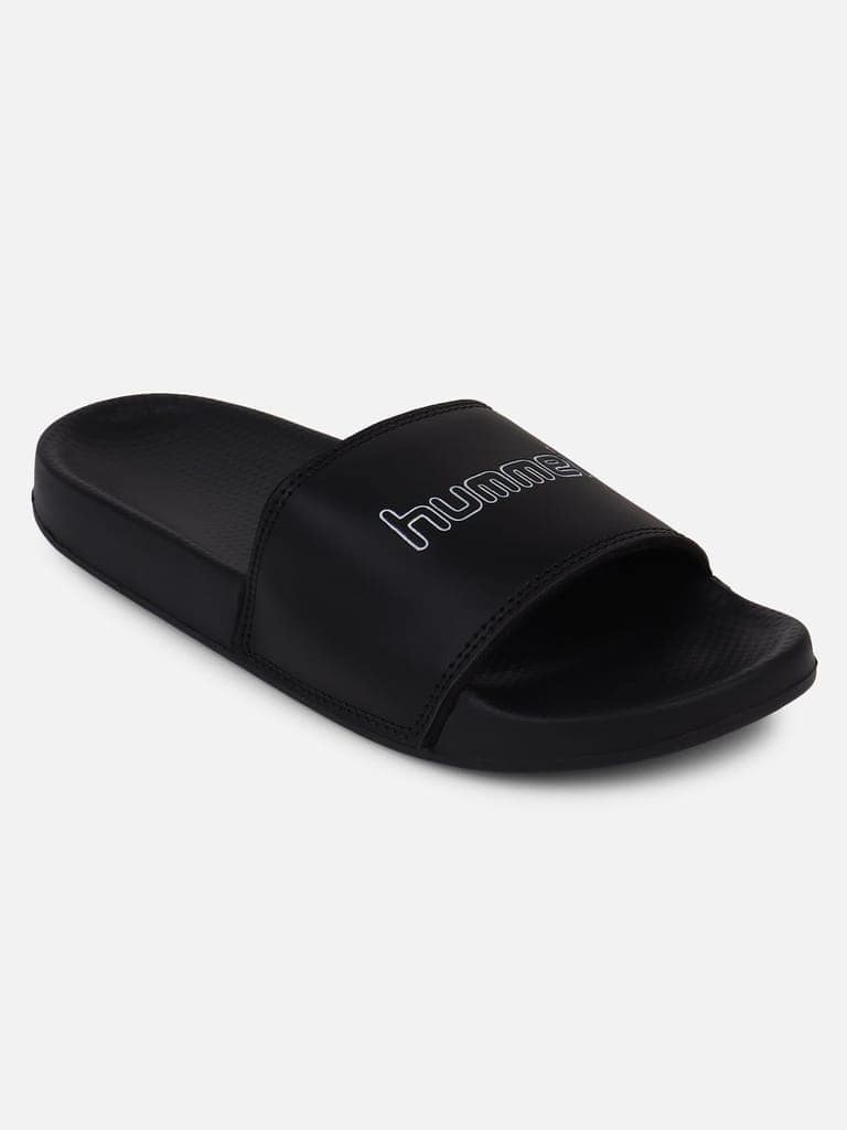 hummel CLASSIC WOMEN SLIDERS Comfortable Cushioned Sole Arch Support Durable Lightweight Flexible Trendy Style Flip flops and Slippers Slides for Women Daily use Chappal view 2