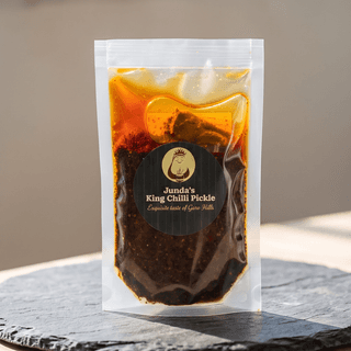 Junda's King Chilli Pickle - 100 gm - One pouch