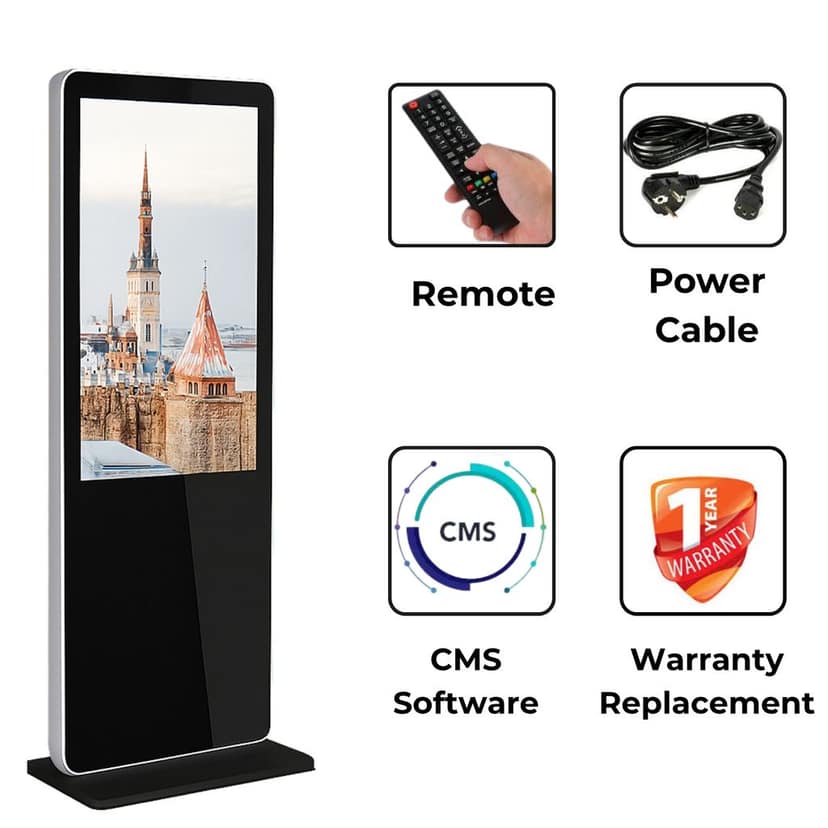 32” Capacitive Touch Screen Standee view 7