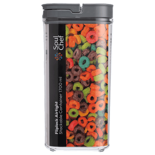 Modi Care Fliplock Airtight Stackable Container One Thousand Seven Hundred Millilitre