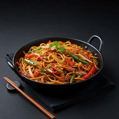 Veg Schezwan Noodles