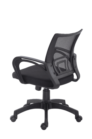 Kantva Ergonomic Mesh Mid Back Office Chair with Cushioned Seat and Swivel Base