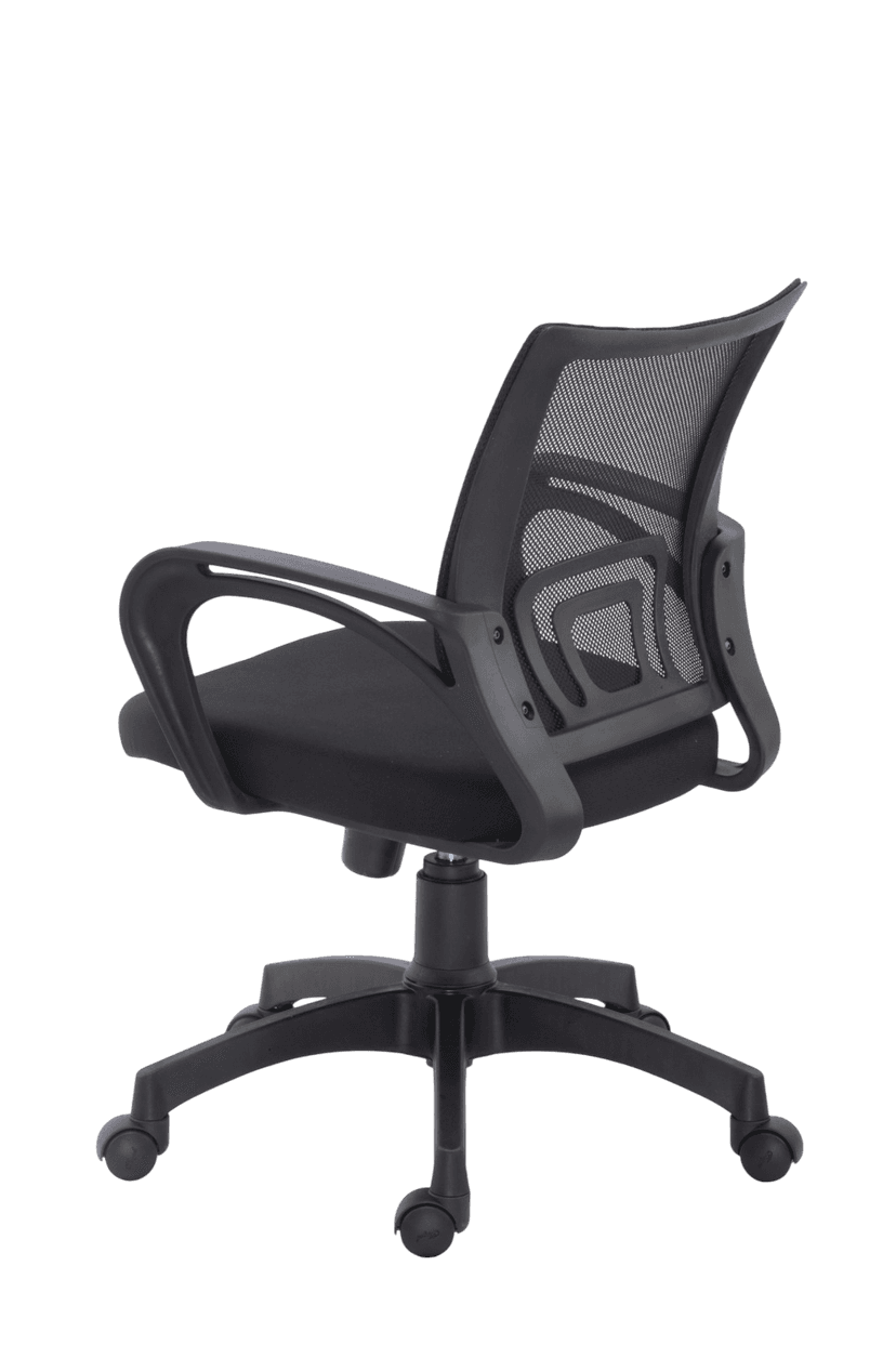 Kantva Ergonomic Mesh Mid Back Office Chair with Cushioned Seat and Swivel Base