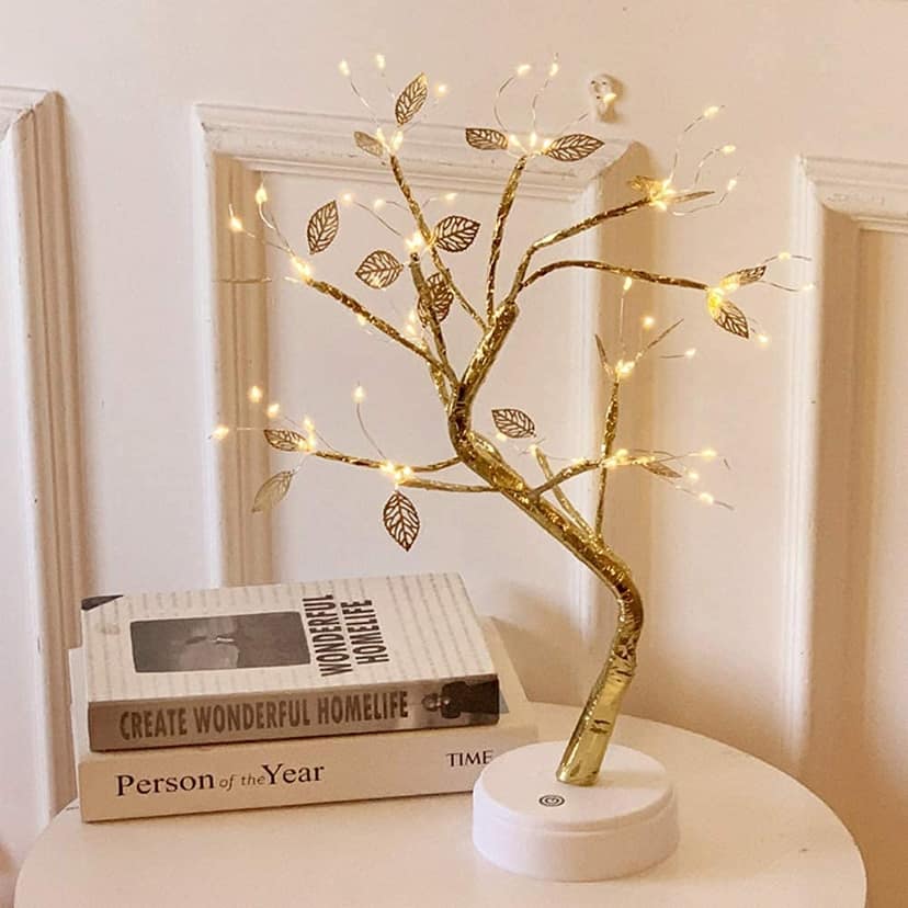 GLOWSERIE Modern Warm Glow LED Decorative Tree Table Lamp