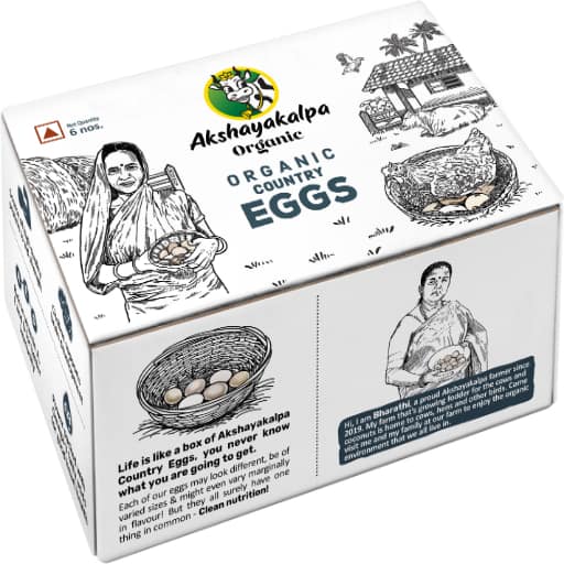 Akshayakalpa Organic Country Eggs
