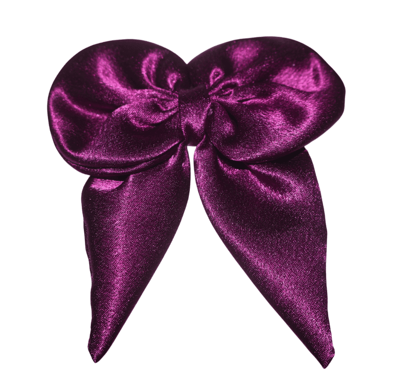 Hair Bows For Women, Bow Clips For Women - Barette Hair Clip - Luxury Silky Satin Hair Bow Clips