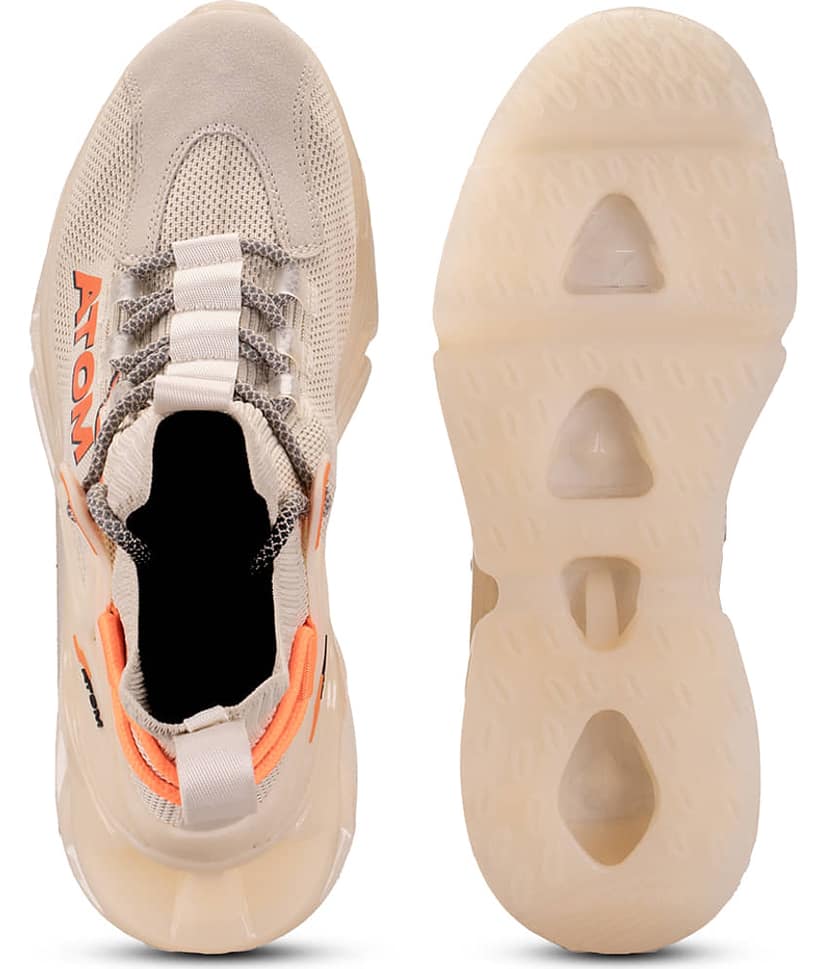 ATOM Hollow Man Beige Men's Sneakers view 6